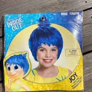 Disney Pixar Inside Out Joy Blue Wig